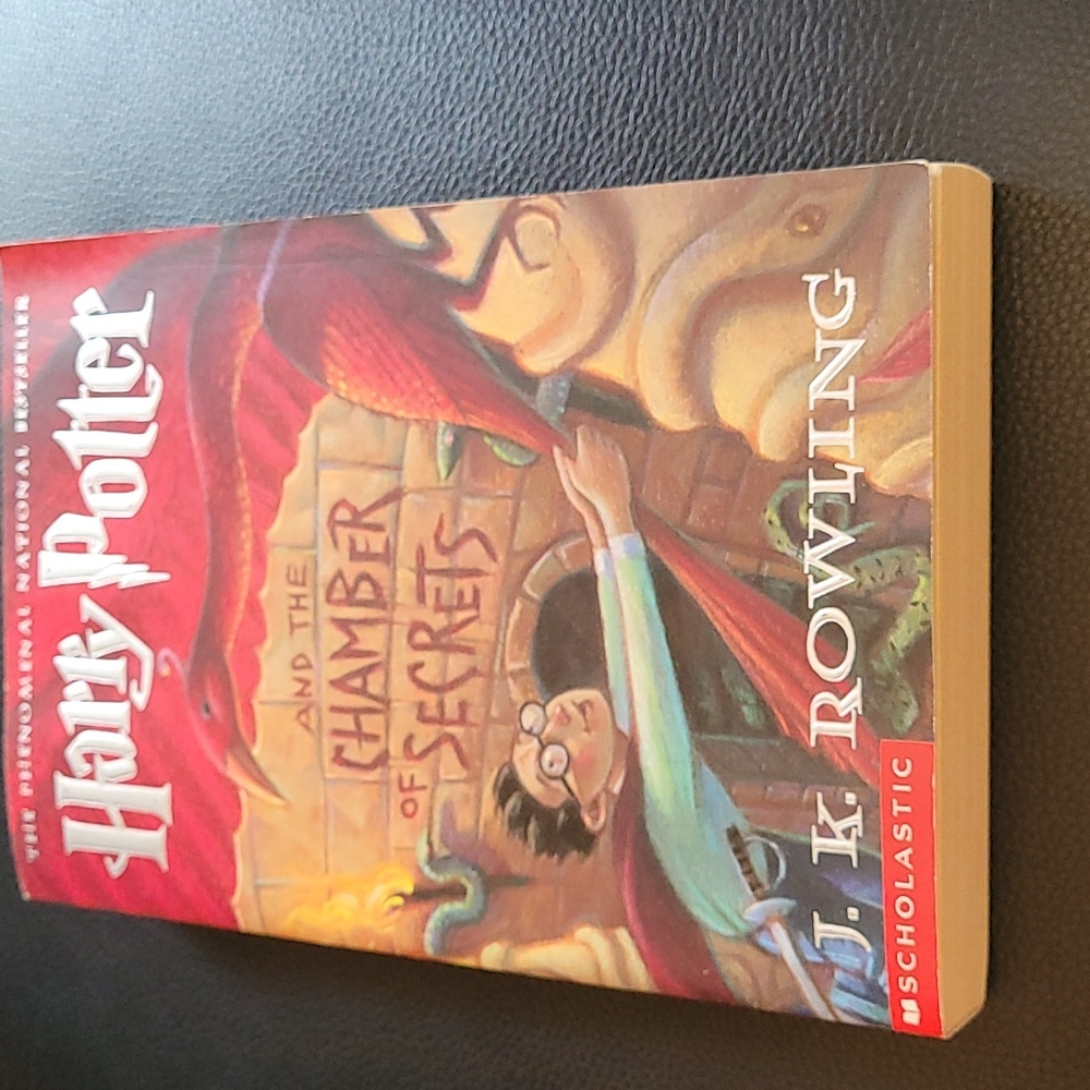Harry Potter and the Chamber of Secrets paperback edition book